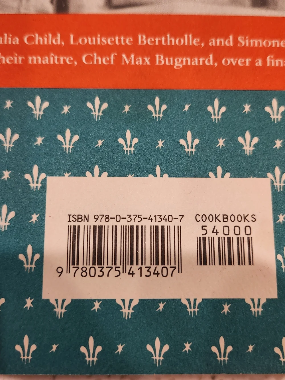 Julia Child Mastering the Art of French Cooking Hardback Cover Cookbook